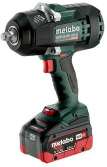 Metabo SSW 18 LTX 1450 BL | Accuslagschroevendraaier/-Slagmoersleutel | 18 V | 5,5 Ah | LiHD | in Metabox 145 L - 602401660