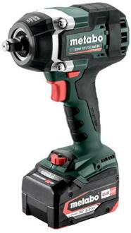 Metabo SSW 18 LTX 800 BL Accu-slagmoersleutel | 18V 2X5.2AH LI-POWER | LADER ASC 55 | metabox 145L 602403650