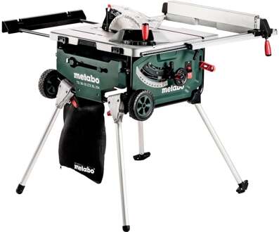 Metabo TS 36-18 LTX BL 254 18V Li-HD Accu tafelcirkelzaag met onderstel set 4 x 8.0Ah accu - 254 x 30mm | 613025810