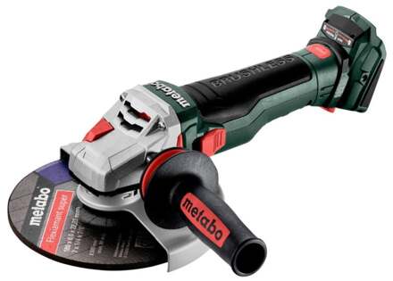 Metabo WB 18 LTX BL 15-180 Quick | Accu Haakse Slijper | 18V | 180mm | Zonder accu en lader | in metaBOX 601735840