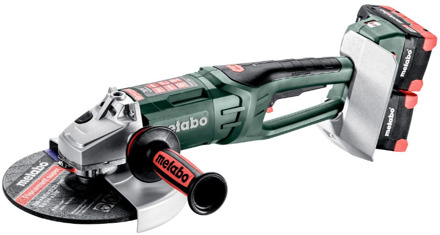 Metabo | WPB 36-18 LTX BL 24-230 QUICK | Accu Haakse Slijper | LiHD 8,0 Ah accu (4 st) en ASC 145 Duo supersnellader - 613103810