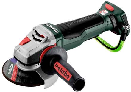 Metabo WPBA 18 LTX BL 15-125 Quick DS | Accu Haakse Slijper | 18V | 125mm | Zonder accu en lader | in metaBOX 601734840