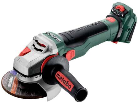 Metabo WVB 18 LTX BL 15-125 Quick | Accu Haakse Slijper | 18V | 125mm | Zonder accu en lader | in doos 601731850