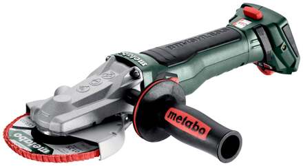 Metabo WVBF 18 LT BL 11-125 Accu platkop slijper Quick | 18V | Excl. Accu's en lader - 601307840