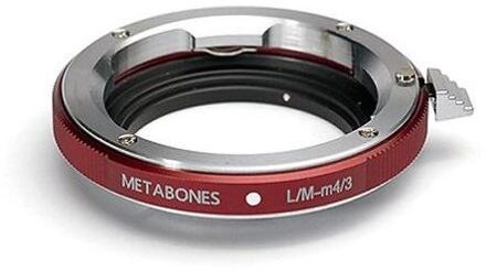 Metabones Adapter Leica M aan MTF rood