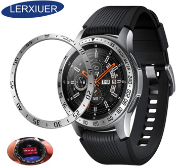 Metal bezel Styling for samsung Gear S3 Frontier/Classic galaxy watch 46mm/42mm sport Cover watch Accessories 20mm 22mm rings
