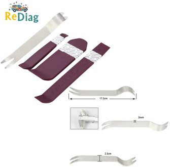 Metal Car Removal Pry Tool Kit Auto Trim Clip Door Panel Dashboard Audio Radio Removing Installing High Quality Tools