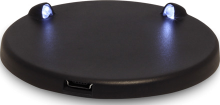 Metal Earth Blue Led Display Base With Usb And Battery Back Up