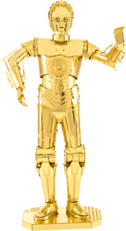 Metal Earth Bouwpakket Star Wars Gold C-3po