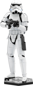 Metal Earth Modelbouw Star Wars: Stormtrooper 17 Cm Staal Wit