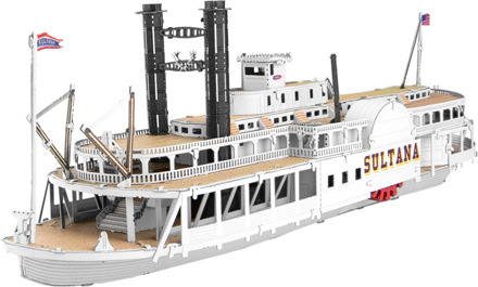 Metal Earth Sultana Steamboat in Color Bouwpakket