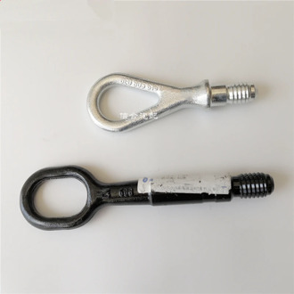 Metal Front Rear Trailer Hook Traction Rod Ring Connector Steel Towing Hauling Catch For Audi A4 Q5 A6 A3 Q7 A7 TT VW Golf