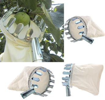 Metal Fruit Picker Orchard Gardening Apple Peach High Tree Picking Tools Fruit Catcher Collector Gardening Tools #25