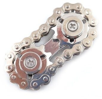Metal Gear Bicycle Chain Decompression Fingertip Chain Gear Chain Decompression Toy