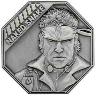 Metal Gear Solid Delta Collectable Coin Naked Snake Limited Edition