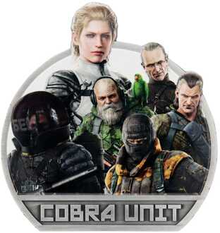 Metal Gear Solid Delta Medallion Cobra Unit Limited Edition