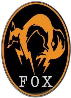 Metal Gear Solid Delta Pin Badge Fox Limited Edition