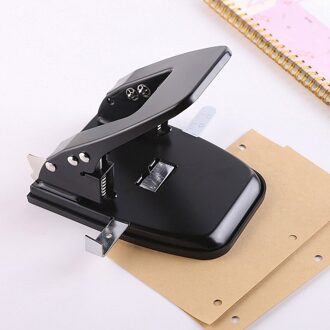 Metal Heavy Duty 2 Perforator Pvc Kaart Papier Cutter Diy Losbladige Scrapbooking Puncher Snijgereedschap Kantoor Ambachtelijke levert