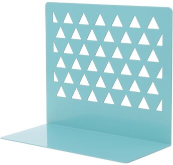 Metal Hollow Desktop Organizer Boekensteunen Boek Eindigt Ondersteuning Standhouder Plank Boekenrek Thuis Kantoorbenodigdheden 10166 Blauw