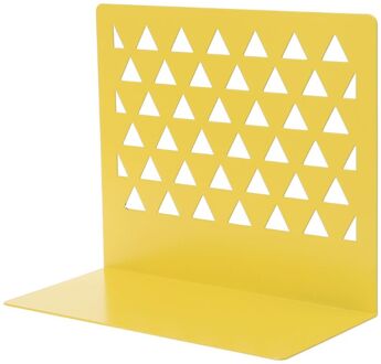 Metal Hollow Desktop Organizer Boekensteunen Boek Eindigt Ondersteuning Standhouder Plank Boekenrek Thuis Kantoorbenodigdheden 10166 geel