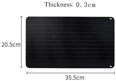 Metal Magic Snelle Ontdooien Lade Dooi Bevroor Voedsel Vlees Quick Ontdooien Plaat Board Keuken Gadget Tool