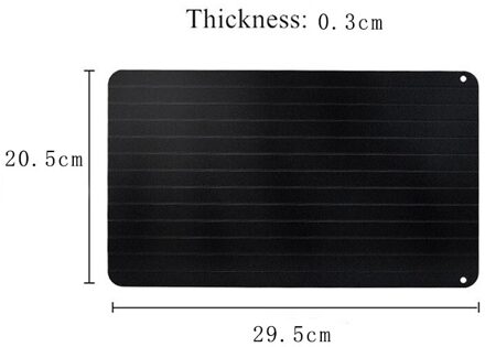 Metal Magic Snelle Ontdooien Lade Dooi Bevroor Voedsel Vlees Quick Ontdooien Plaat Board Keuken Gadget Tool