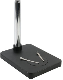 Metal Pillar Table Stand 25.5MM*20MM Small Base Plate Bottom Plate + Prop For Industrial Stereo Microscope Bracket Holder