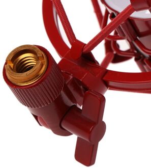 Metal Shockproof Opname Microfoon Shock Mount Spider Mic Houder Clip Voor Broadcast Computer Bm 700 800 BM-800 BM-700 wit