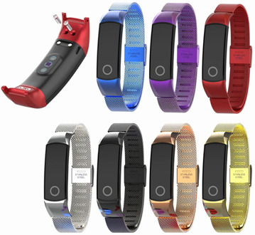 Metal Strap For Huawei Honor Band 5/4 Strap Smart Wristband Stainless Steel Bracelets For Honor Band 5 Correa