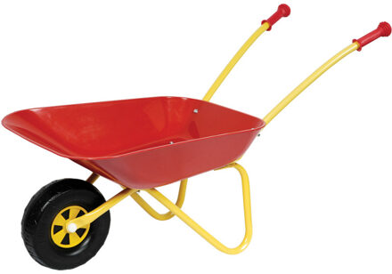Metal Wheelbarrow Red