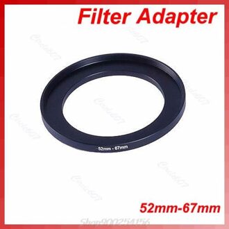 Metalen 52Mm-67Mm Step Up Filter Ring 52-67 Mm 52 Te 67 Stepping Adapter S26 20