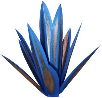 Metalen Agave Plant Sculptuur Tuin Yard Art Decoratie Standbeeld Tuin Stakes Gazon Ornamenten Metalen Planten Voor Outdoor Patio Yard stijl 1