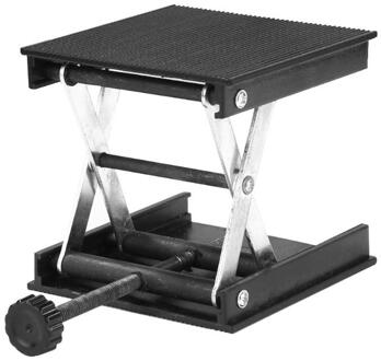 Metalen Aluminium Router Heftafel Platform Houtbewerking Graveren Lab Lifting Stand Rack Carving Lifting Platform Stand Werktafel zwart