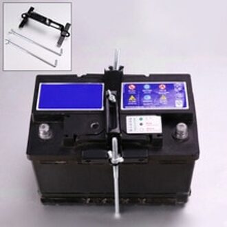 Metalen Beugel Stand Verstelbare Mount Universele Zwart Zilver 16Cm-22.5Cm Opslag Batterij Houder Stabilisator Auto Nuttig Accessoires