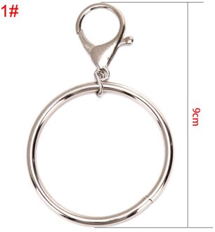 Metalen Broek Broek Keten Portemonnee Riem Rock Punk Jeans Sleutelhanger Zilveren Ring Clip Sleutelhanger Hiphop Trendy Sieraden 1