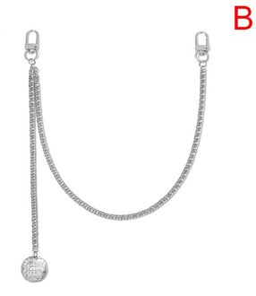 Metalen Broek Broek Keten Portemonnee Riem Rock Punk Jeans Sleutelhanger Zilveren Ring Clip Sleutelhanger Hiphop Trendy Sieraden