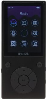 Metalen D11 Bluetooth MP3 MP4 Speler 2.4Inch Tft Hd-scherm 8Gb Hifi Muziekspeler Met Fm Radio E-Book Video Ingebouwde Luidspreker