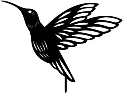 Metalen Dier Stake Voor Yard Teken Vogel Gazon Stakes Tuinieren Ornamenten Acryl Zwart Yard Art Decoratieve Stakes Yard Gazon