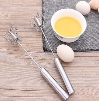 Metalen Eiklopper Metalen Hand Druk Roterende Semi-Automatische Garde Foamer Draaien Hand Keuken Koken Gereedschap PC895599