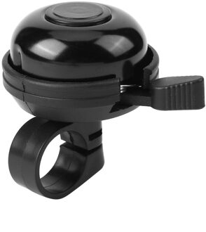 Metalen Fietsbel Mtb Mountain Road Fiets Stuur Aluminium Ring Hoorn Geluid Alarm Fiets Accessoires Zilver/Zwart