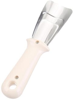 Metalen Frice Ijs Scoop Schoon Ice Box Ijs Schop Miniatuur Fruit Groente Snijder Keuken Schoon Gadget Nuttig Koelkast Accessoires Beige