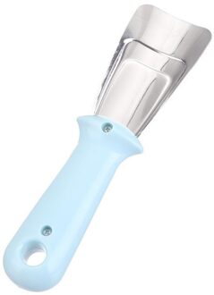Metalen Frice Ijs Scoop Schoon Ice Box Ijs Schop Miniatuur Fruit Groente Snijder Keuken Schoon Gadget Nuttig Koelkast Accessoires blauw