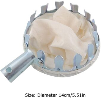 Metalen Fruit Picker Boomgaard Tuinieren Apple Perzik Hoge Boom Picking Gereedschap 14cm