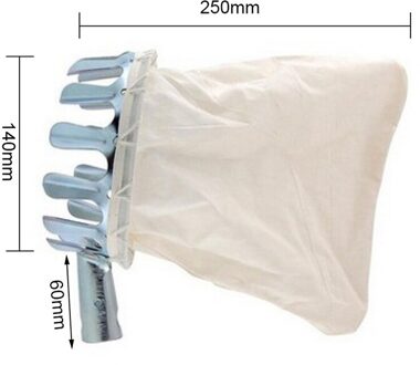 Metalen Fruit Picker Boomgaard Tuinieren Apple Perzik Hoge Boom Picking Gereedschap Fruit Catcher Collector Tuingereedschap