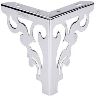 Metalen Gepolijst Fauteuil Benen Moderne Hollow Patten Tafel Kast Bed Voeten Meubels Accessoires 15 cm Meubels onderdelen