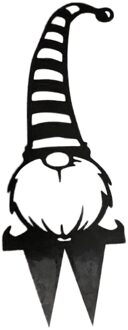 Metalen Gnomes Tuin Staal Art Decor Outdoor Achtertuin Tak Dier Decoratie Diy Boom Kunstmatige Simulatie Ornament D01