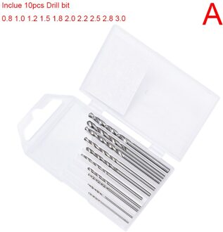 Metalen Hand Boor Apparatuur Met 0.8Mm-3.0Mm Twist Boor Schroef Precisie Schroevendraaier Kit Handgemaakte Horloge Sieraden Brillen gereedschap