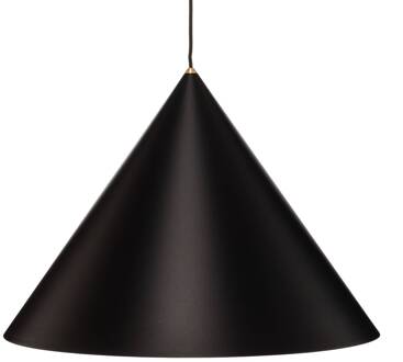 Metalen hanglamp Zenith L in zwart