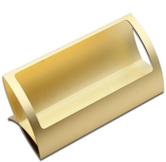 Metalen Id Naam Kaarten Holder Display Stand Bureau Visitekaarthouder Organisator Opbergdoos roos goud