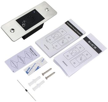 Metalen IP66 Waterdichte Outdoor Gebruik Ingebed Biometrische Vingerafdruk Toegang Controller Standalone Rfid Card Deur Toegangscontrole F99 Fingerprint